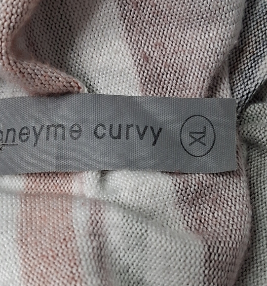 Honeyme Curvy Aztec Open Cardigan   Size XL - Picture 12 of 12